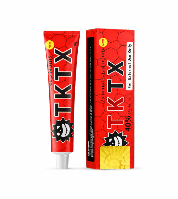 TKTX Red 40 Topical Cosmetic Cream 10g
